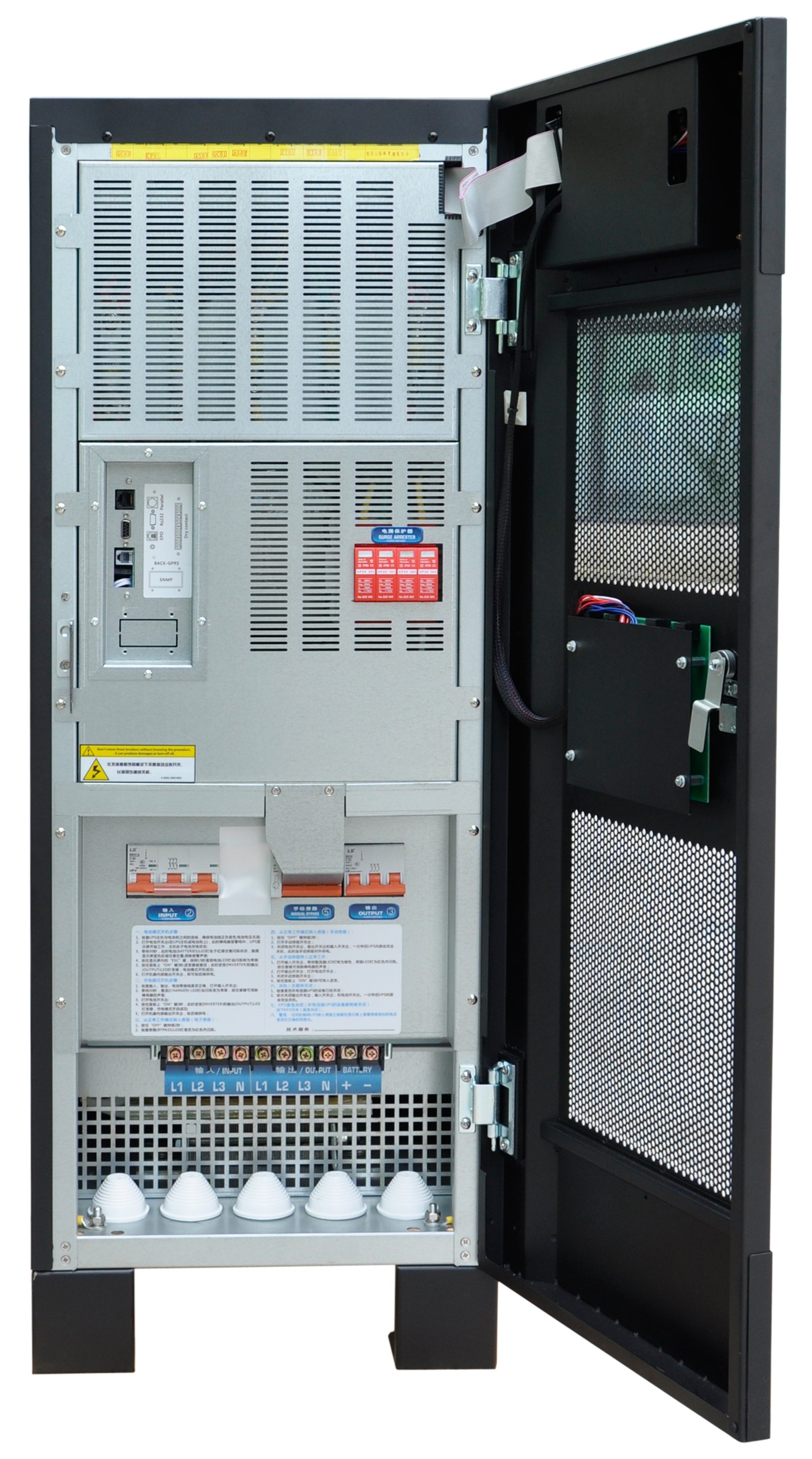 10KVA-500KVA Low Frequency Online UPS 380v 3 Phase Industrial Online UPS