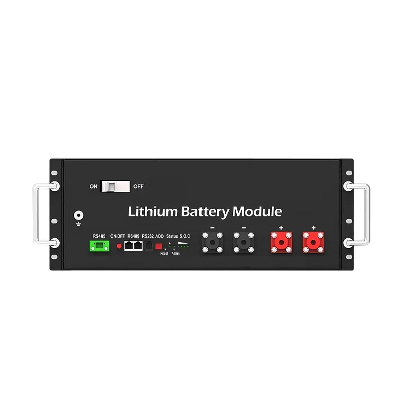 100AH 200AH Lithium LiFePO4 batteries Rack Mount Battery Module