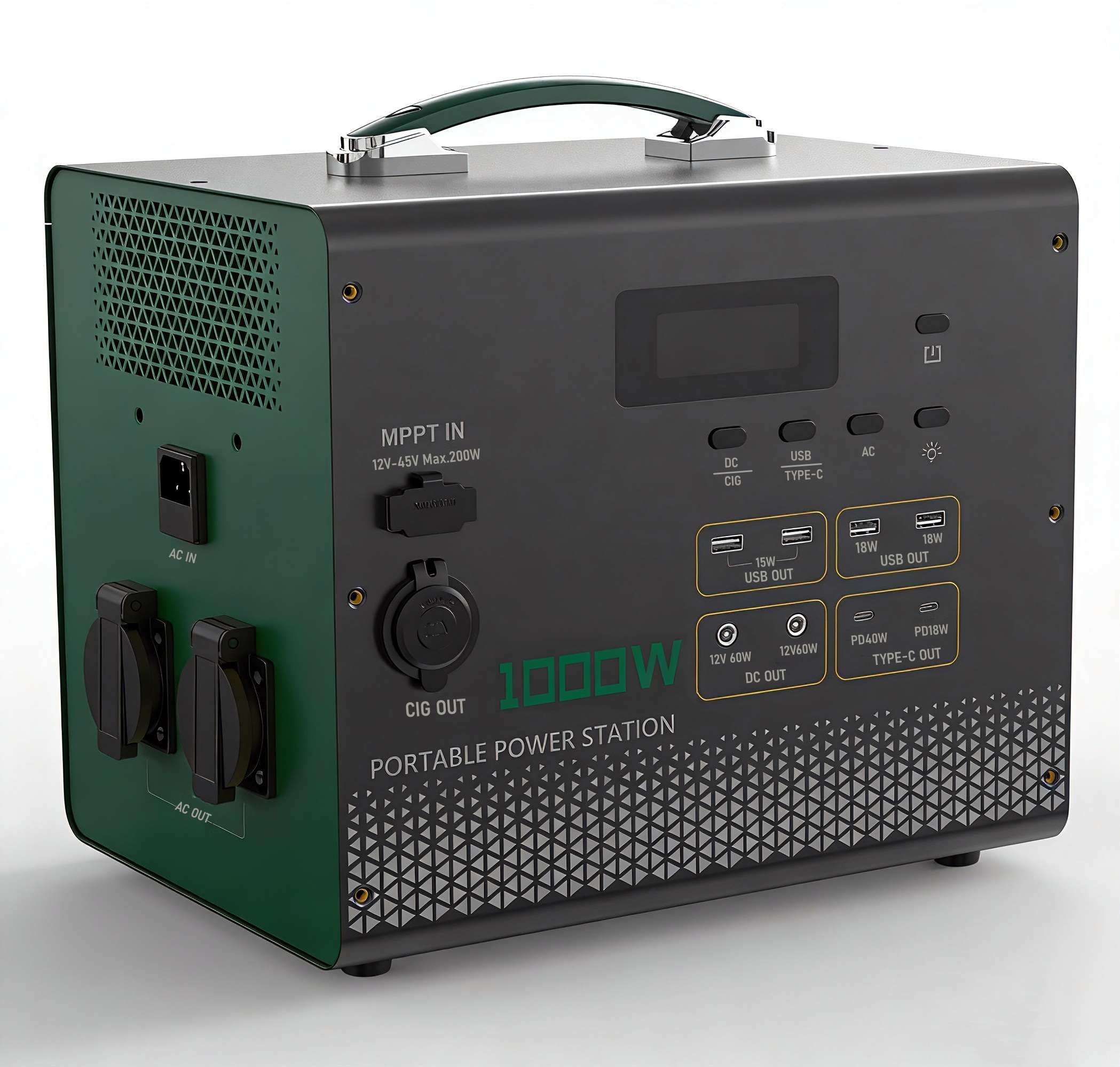 Portable Power Station 300W – 3600W with Lithium battery for outdoor, home backup